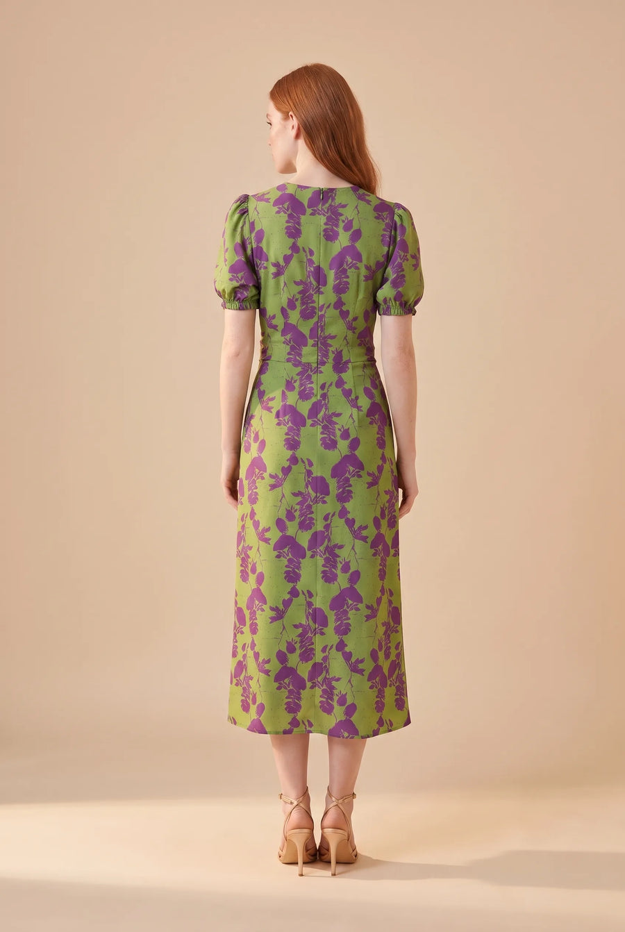 Monika Peach Floral - costas
