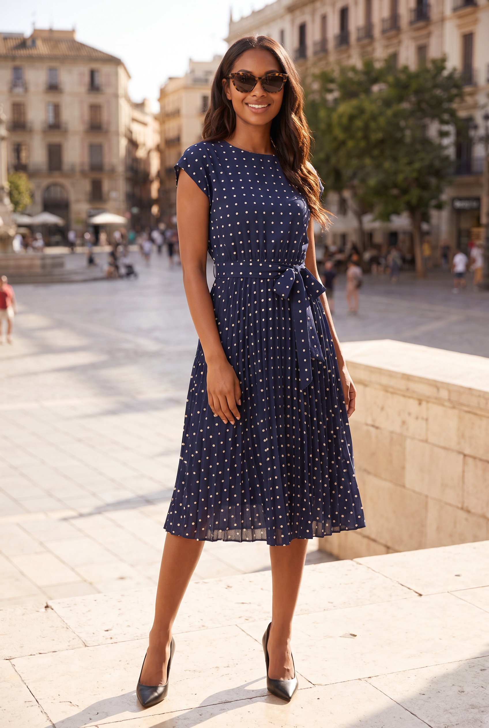 Colette Navy - lifestyle praça
