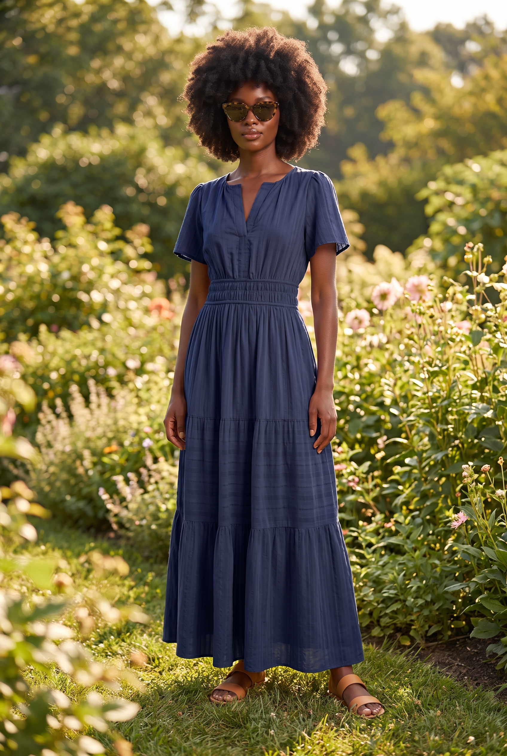 Adrianna Navy Blue - jardim