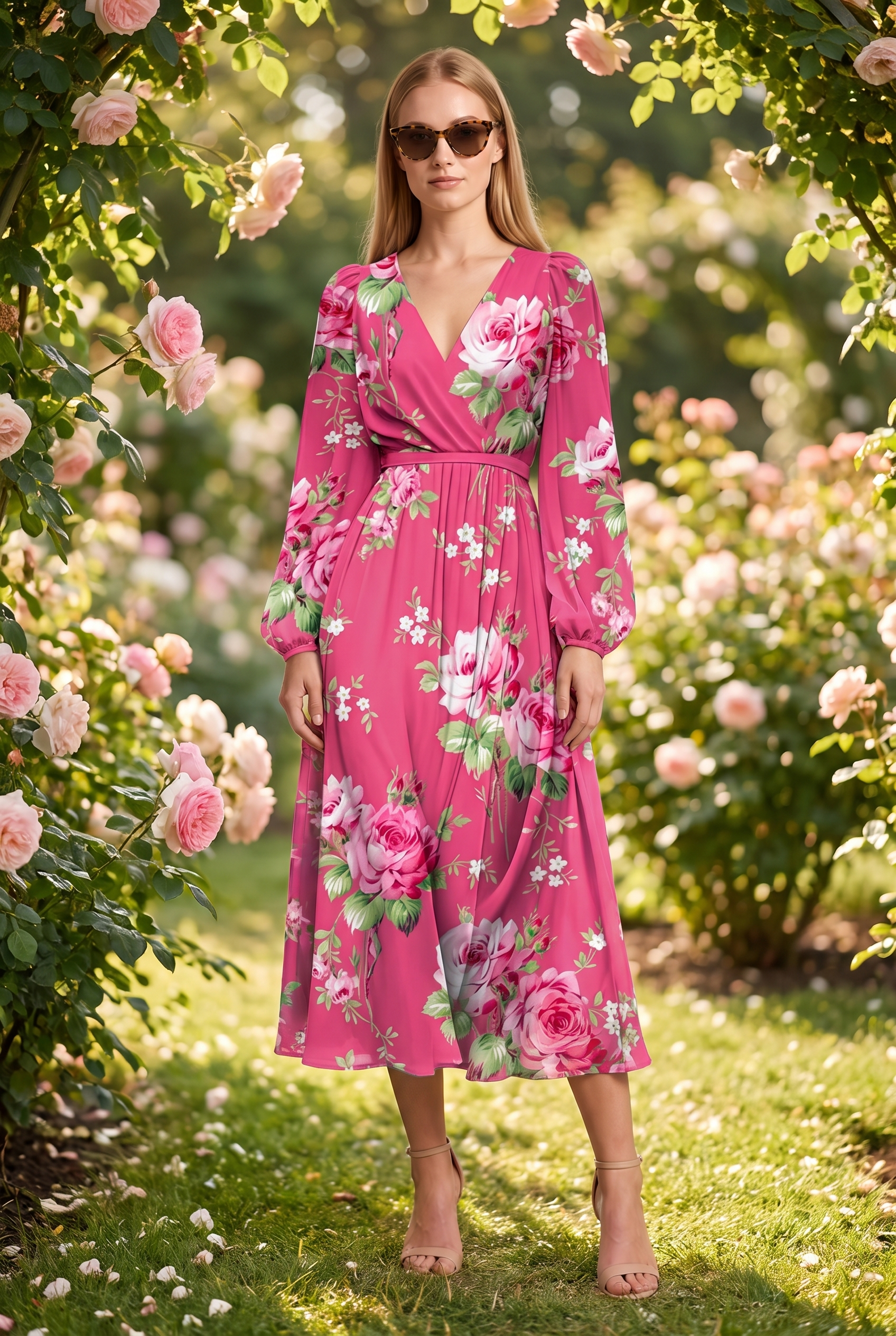 Chloé Pink - jardim