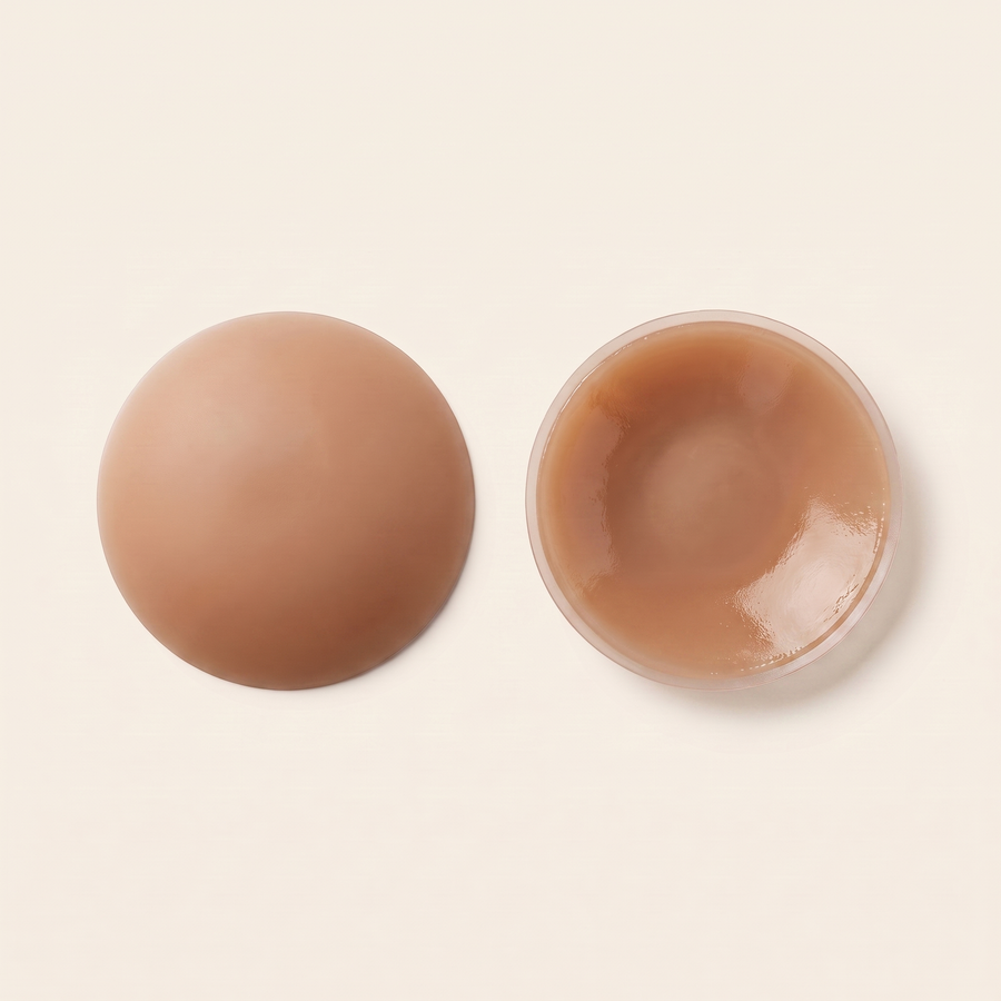 Reusable silicone nipple covers in Coco